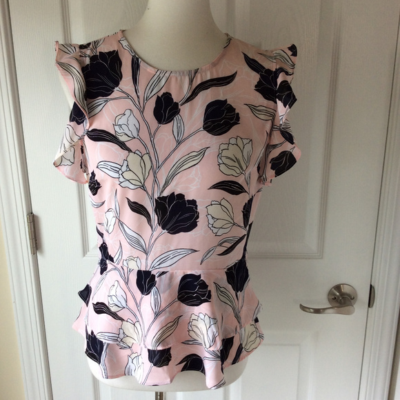 Banana Republic Factory Tops Nwt Banana Republic Factory Peplum Top